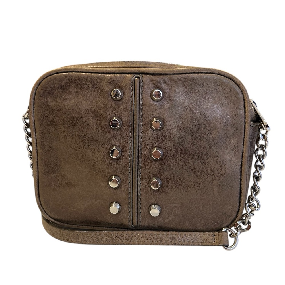Michael Michael Kors Brown Leather Chain Strap Bag